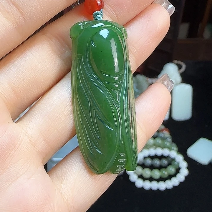 和田玉未镶嵌颈饰定制发货