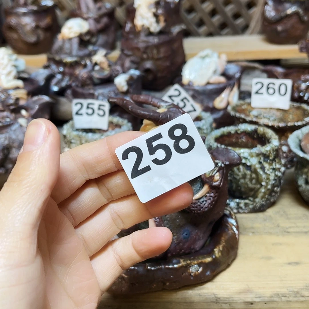 杯P***H柴烧粗陶手捏宝瓶