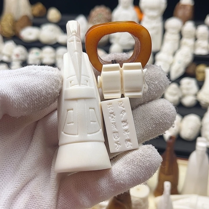 漂***泊手串/手链鹿骨翁仲