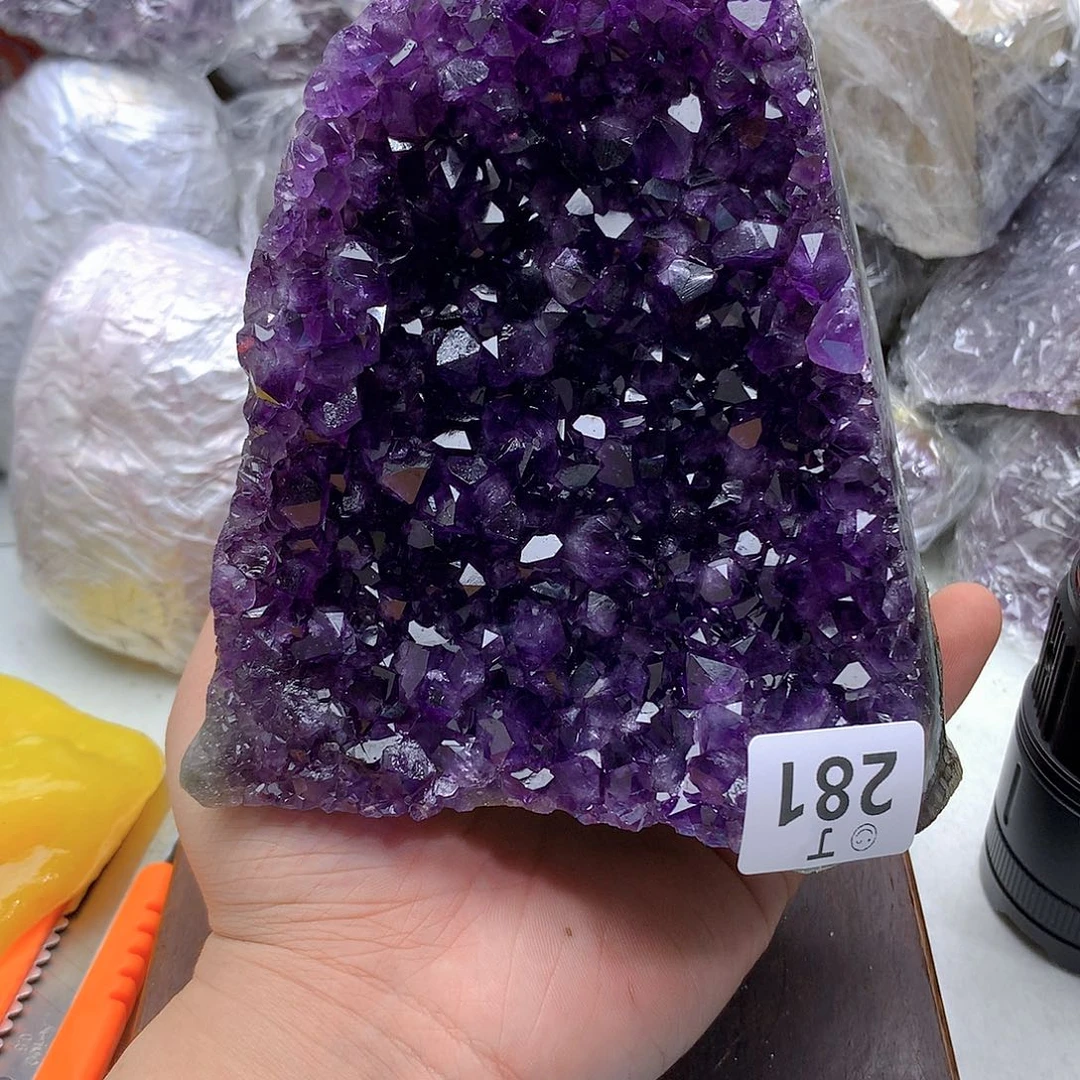 紫晶大型摆件（非配饰）未镶嵌