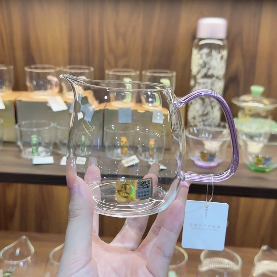 禾器泰然公道杯浅紫色