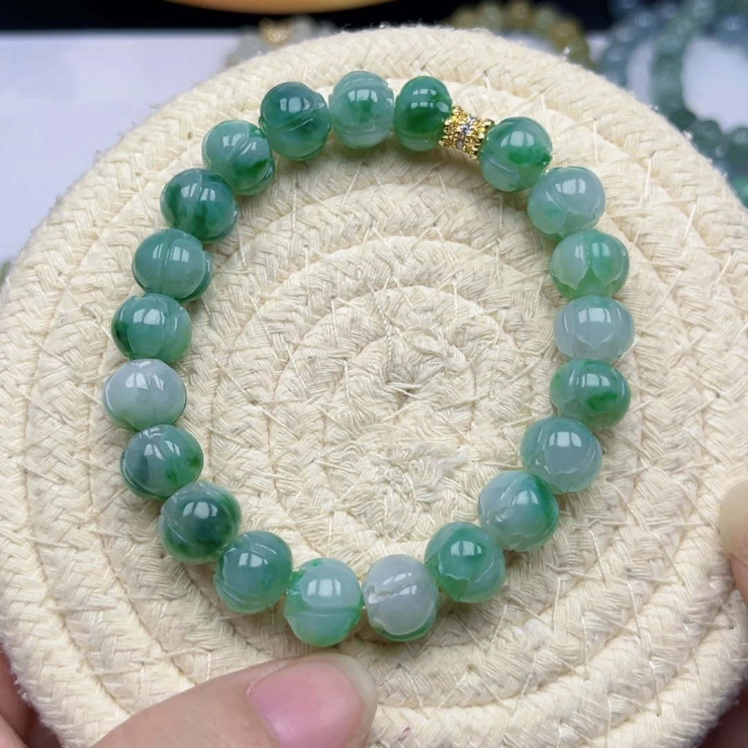 ****雅翡翠未镶嵌手链翡翠