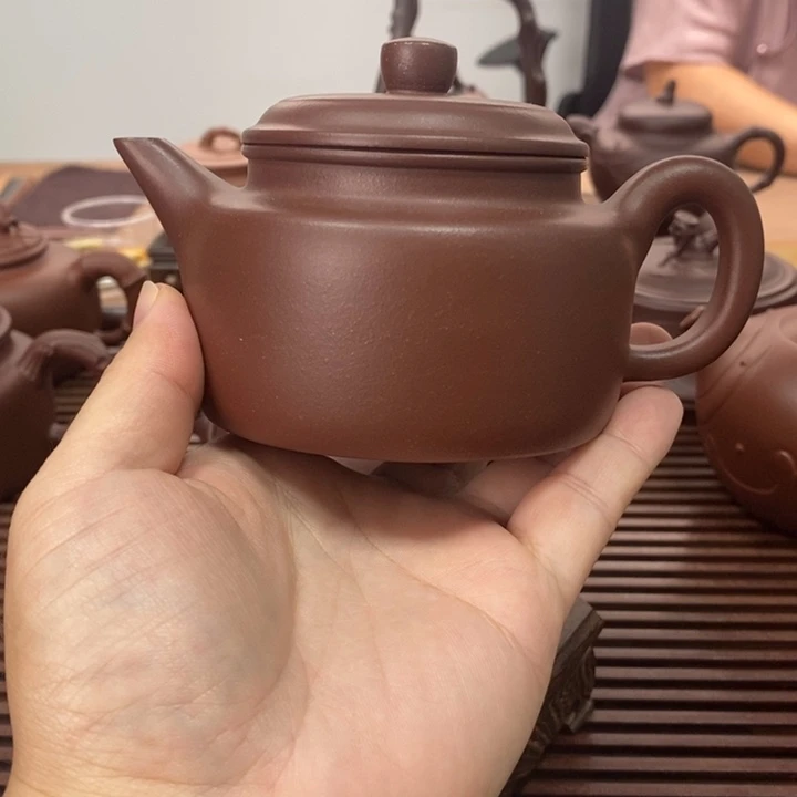 茶壶紫砂剑流德钟230毫升