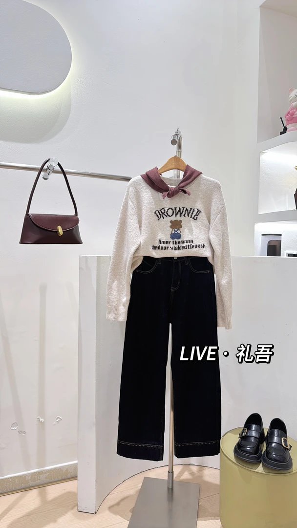 条纹衬衫宽松女装长袖