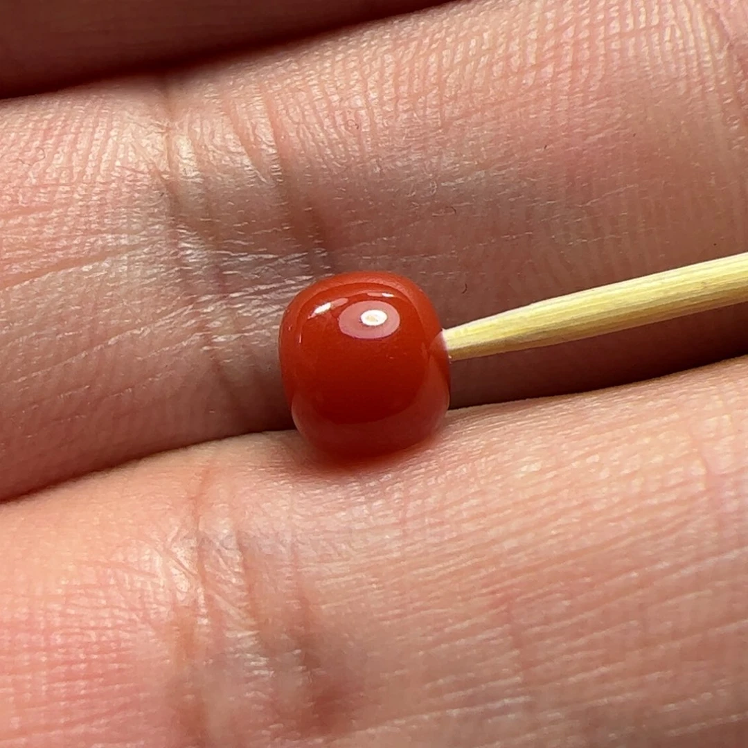 未镶嵌老型南红玛瑙六**叶