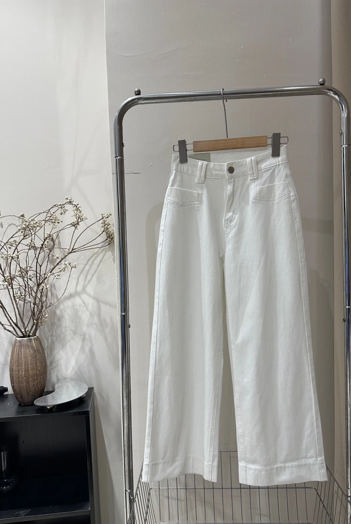 【36277】夏季 超薄超软糯 四面弹 九分奶奶直筒裤