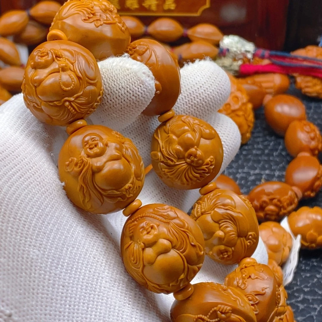 橄榄核手串/手链曹华老师2.3.荷叶童子弥勒（新款）