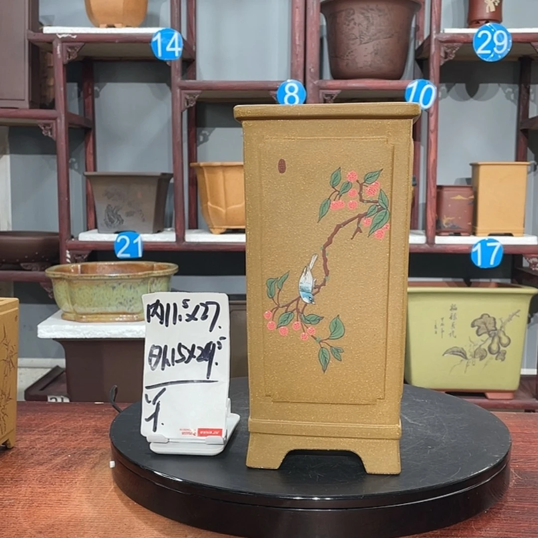 【闪购商品】紫砂花盆D**e紫砂花盆