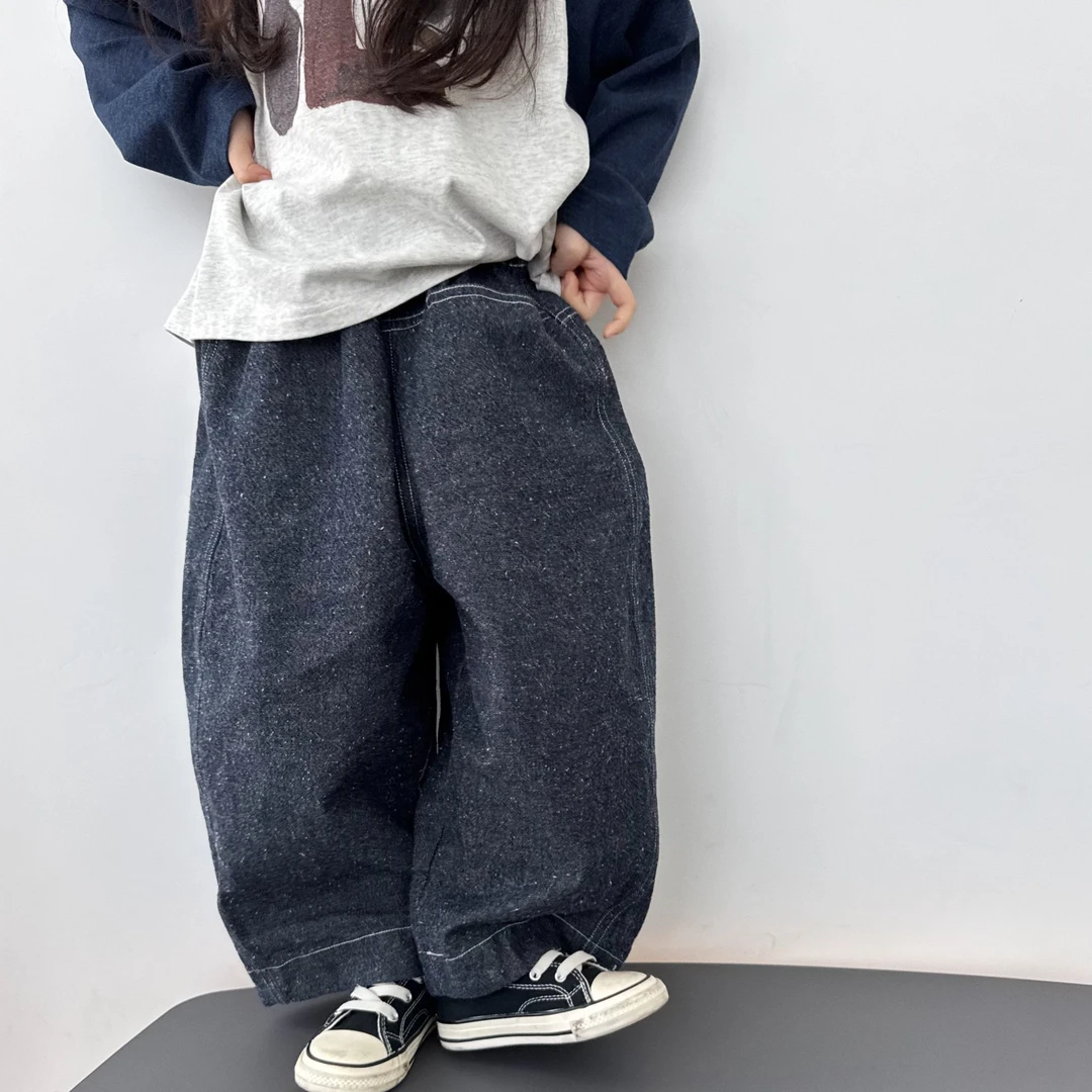 miniwhy亲子童装 | 秀外慧中！高品质满天星100棉宽松牛仔裤"25秋