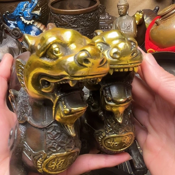 精美铜器批发档口