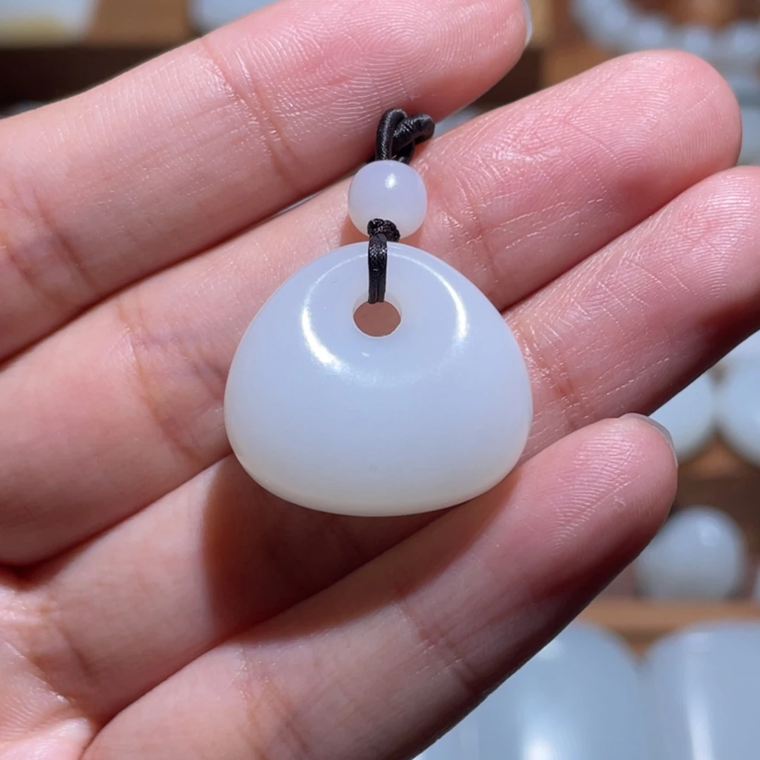 未镶嵌手链和田玉福袋