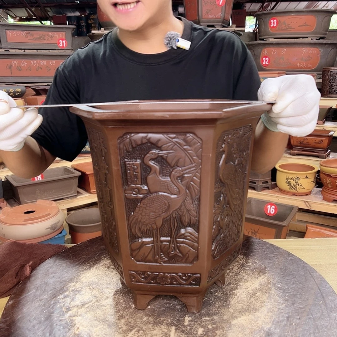 紫砂花盆工厂直发