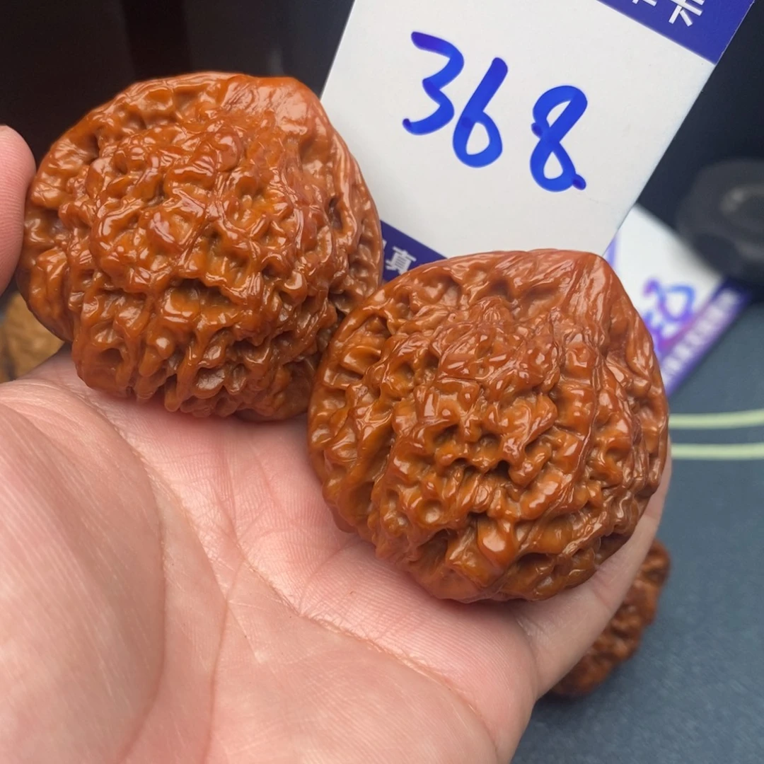 把件文玩核桃大官帽49