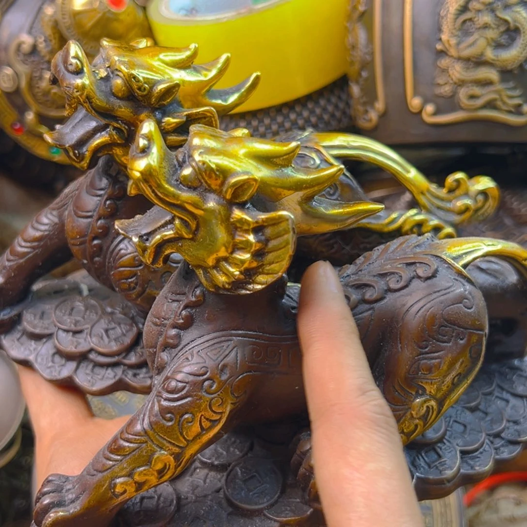 拼手速！精美铜器摆件一对