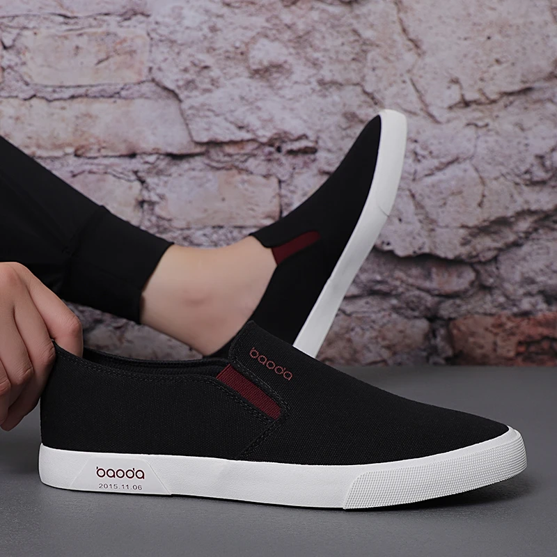 男士百搭夏季帆布鞋 司机开车布鞋 老北京布鞋 软底透气休闲鞋