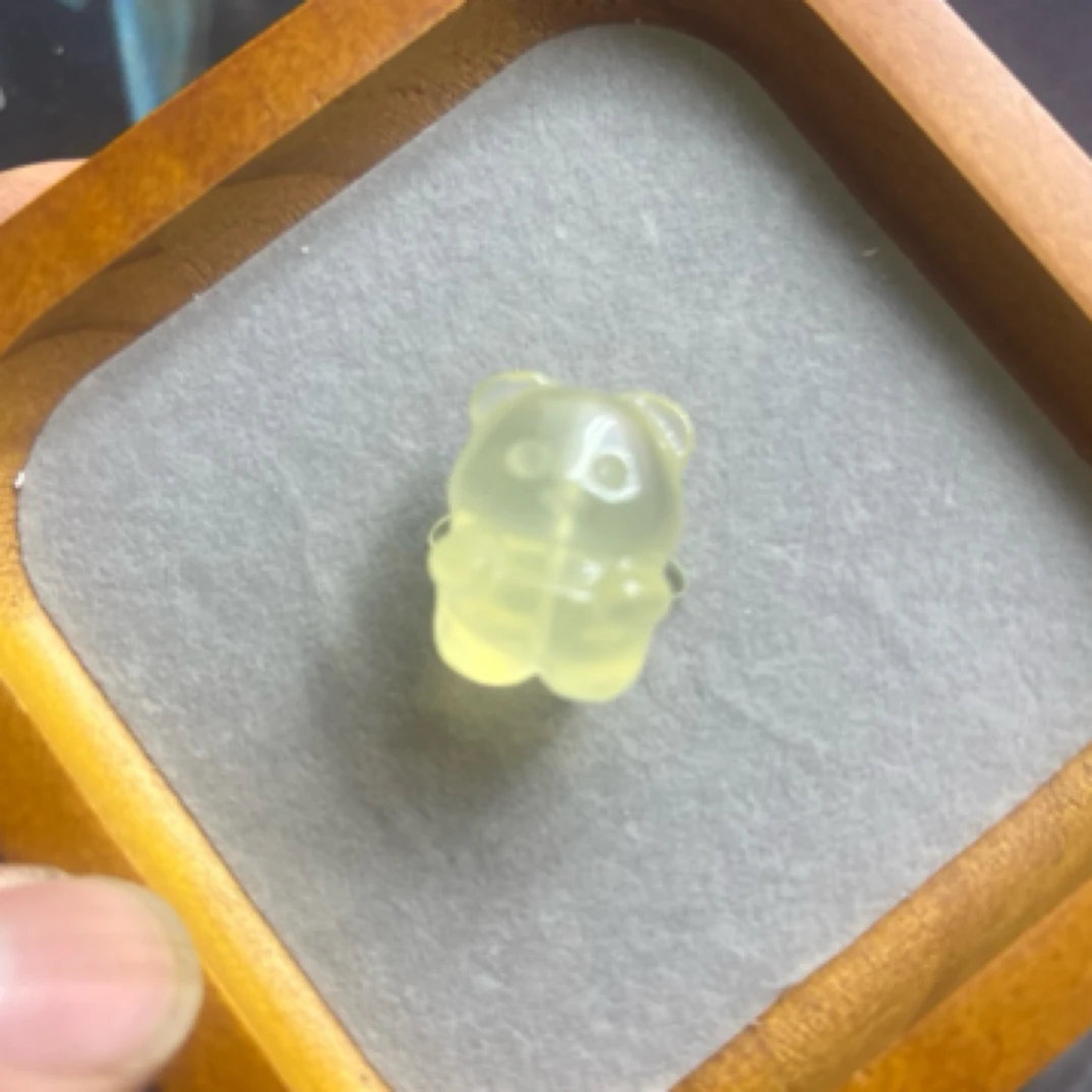 季大康水晶黄水晶吊坠