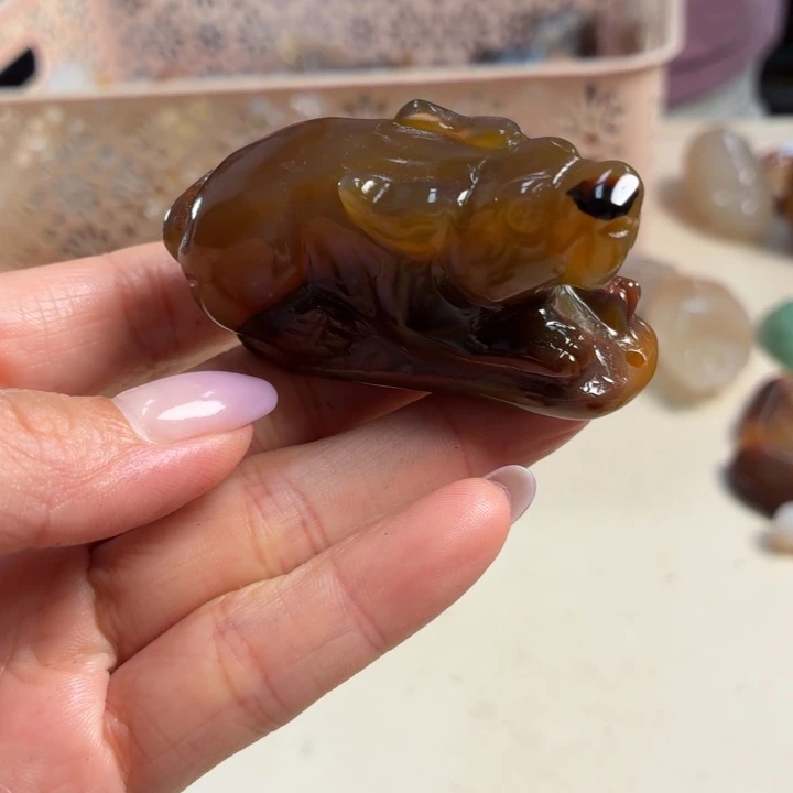 玛瑙/玉髓未镶嵌吊坠(不含链)