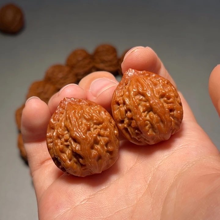 文玩核桃把件玉皮014