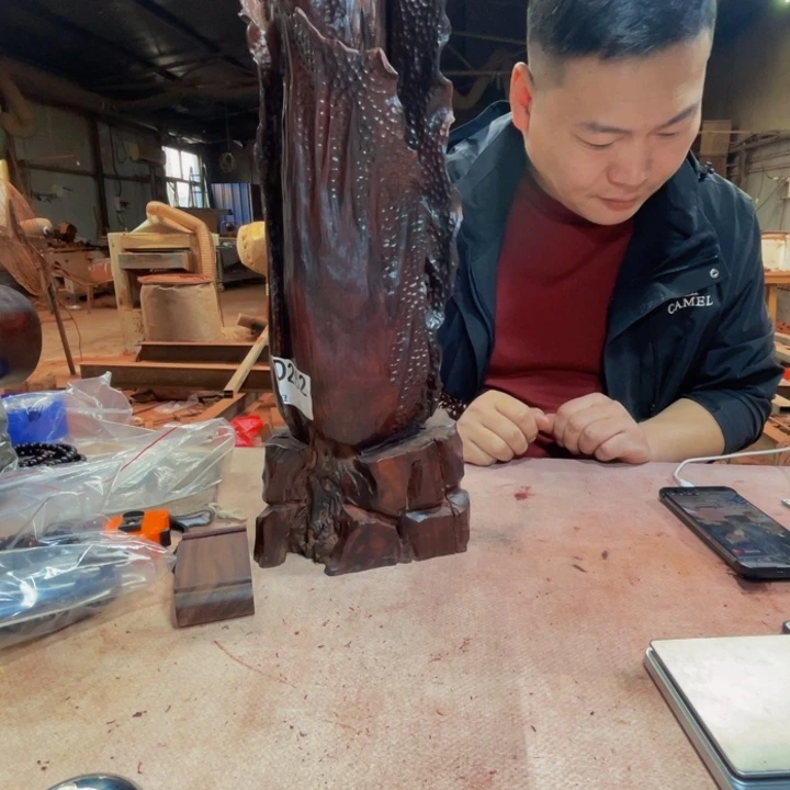 檀香紫檀（小叶紫檀）萧**起百财