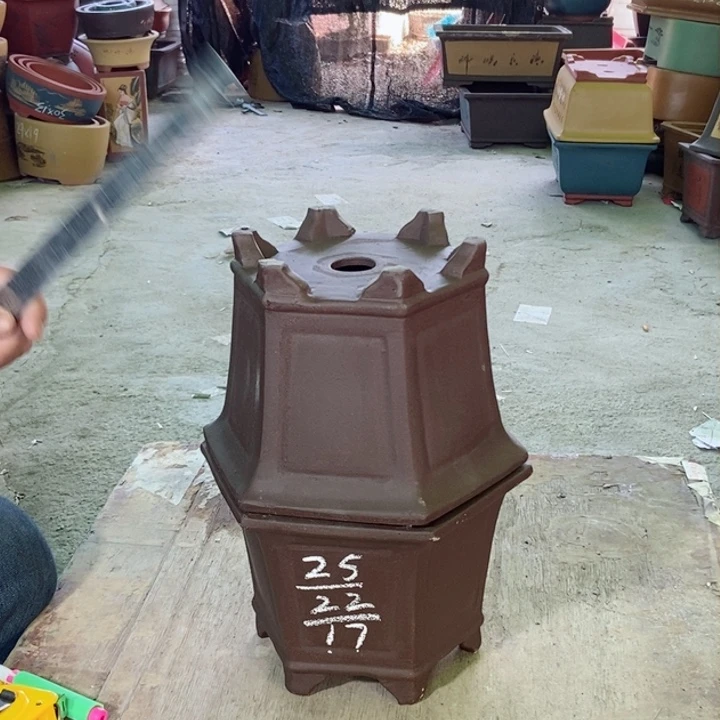 紫砂花盆紫砂紫砂