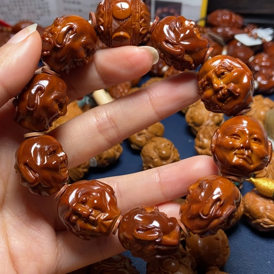三***哥橄榄核手串/手链回血罗汉2.1