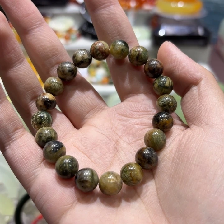 未镶嵌岫玉手镯天然