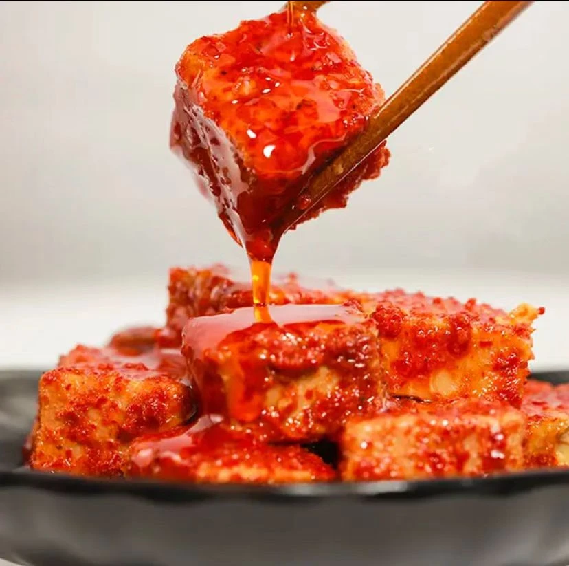 湖北恩施龙山四川手工红油霉豆腐