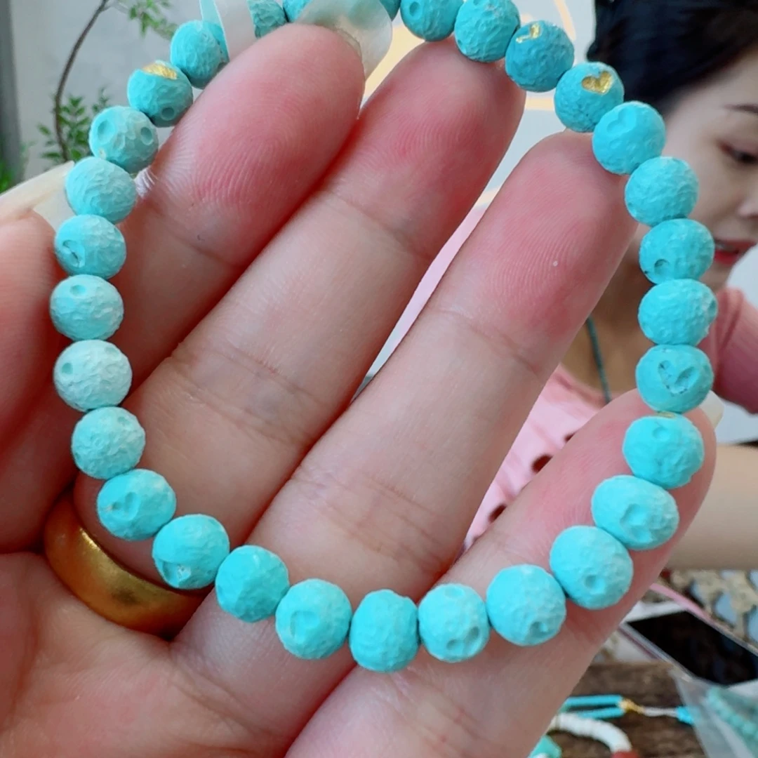 未镶嵌绿松石珠宝奇石