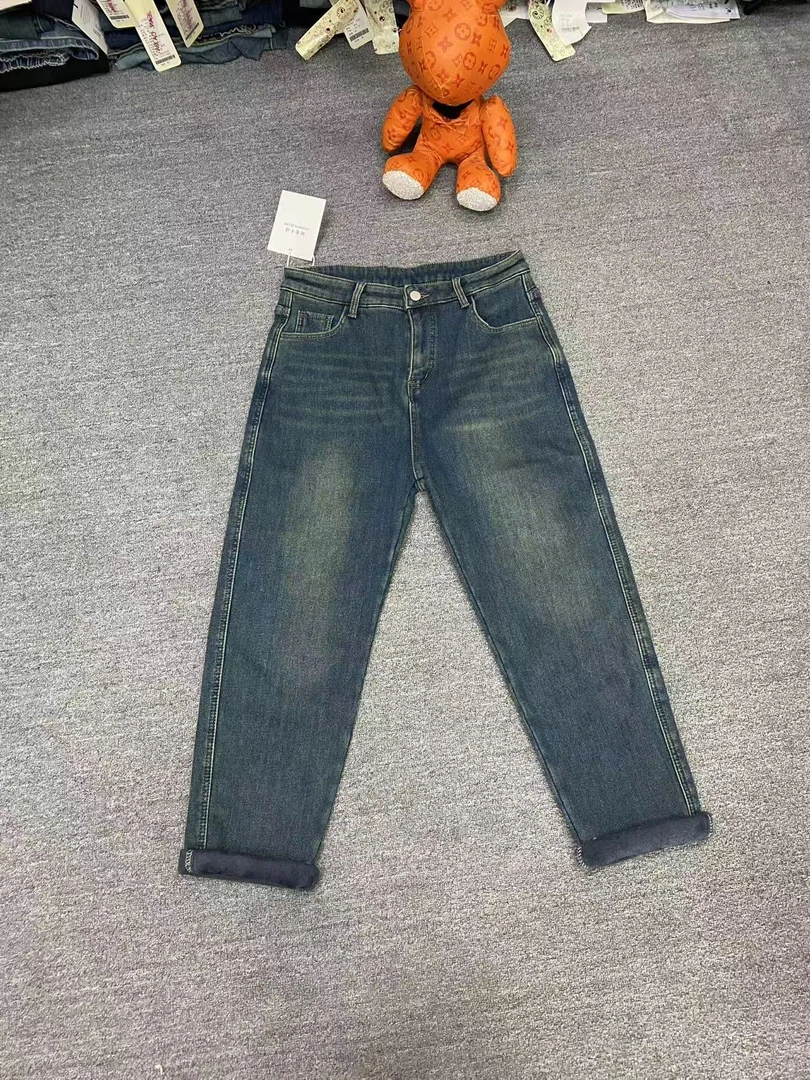 3092 弹力 加绒 老爹 哈伦裤