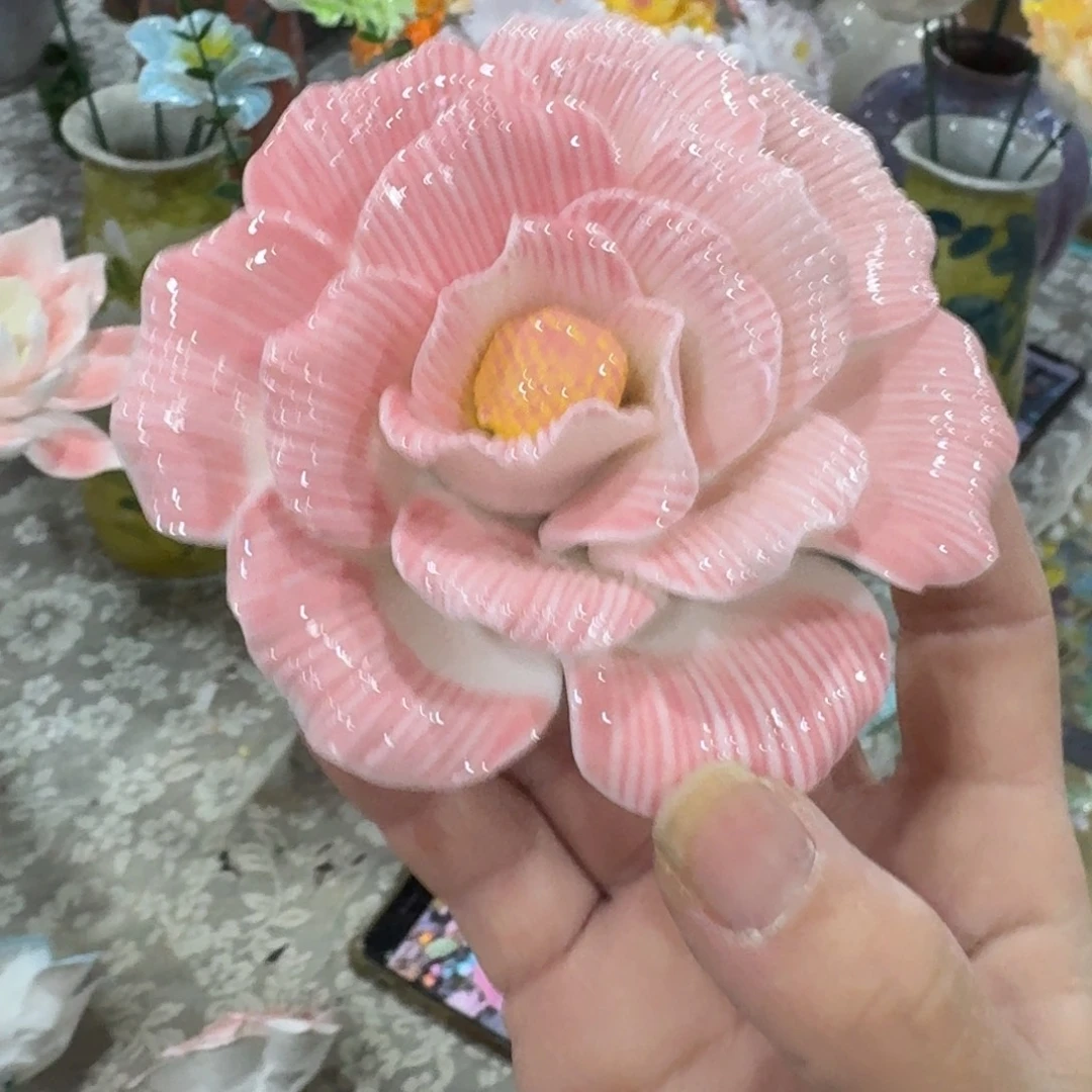 瑕疵2619 陶瓷花拍满20元发货退款拉黑