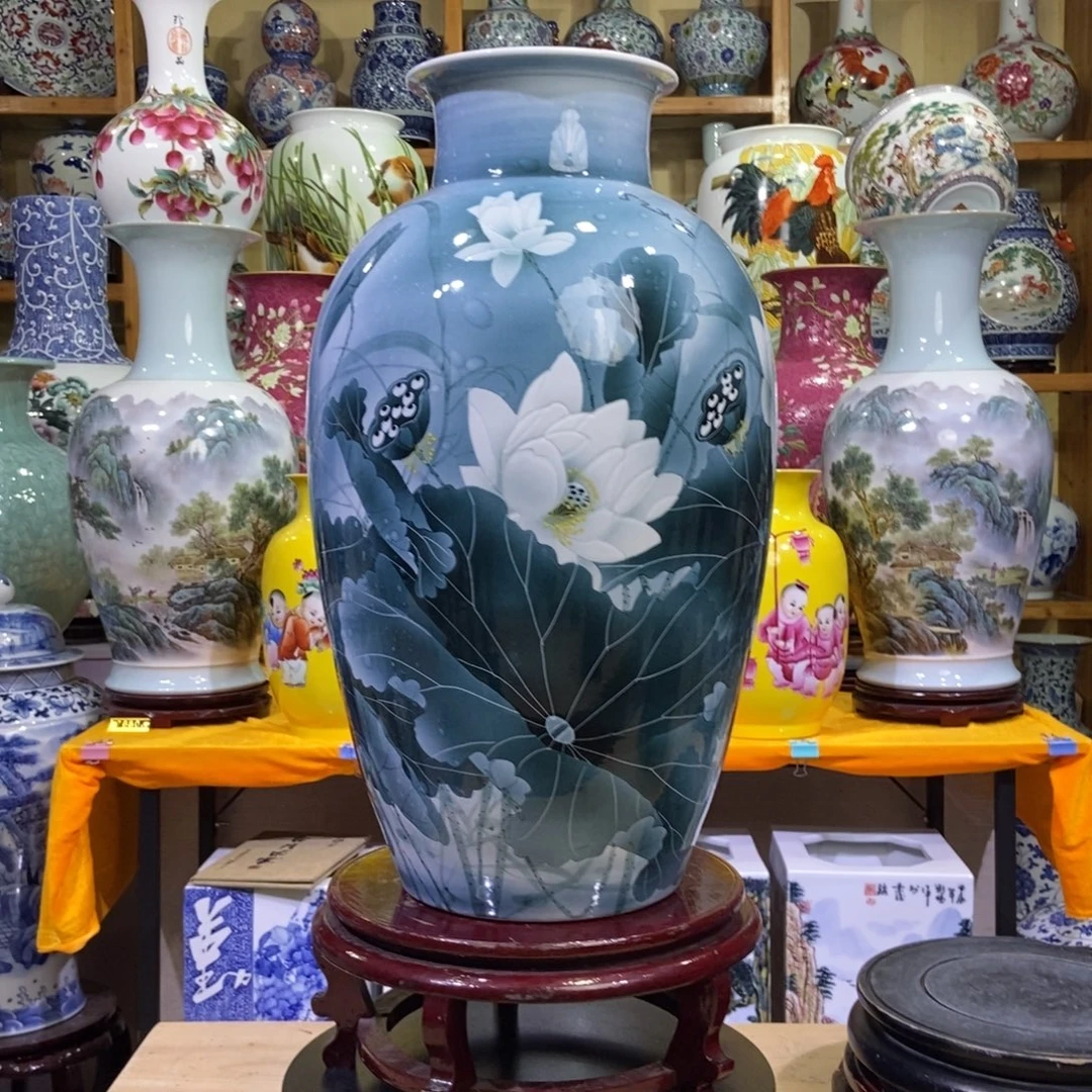 景德镇陶瓷花瓶摆件
