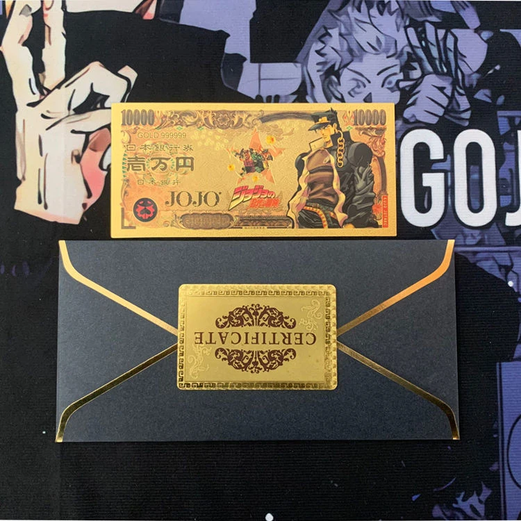 JOJO的奇妙冒险空条承太郎动漫周边手办纪念券朋友礼物节日礼物