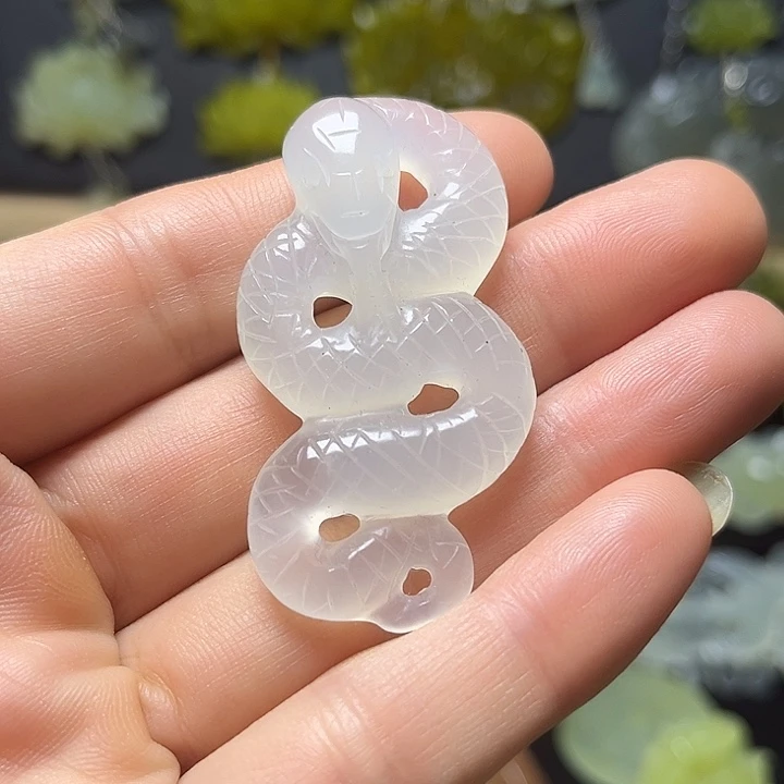 未镶嵌蛇纹石玉发饰