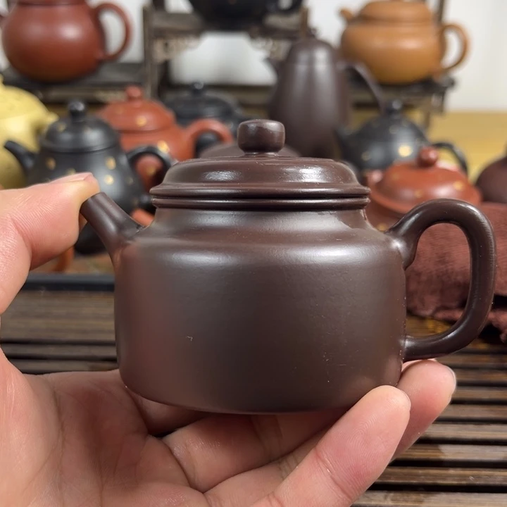紫砂茶壶原矿紫砂半手工制作