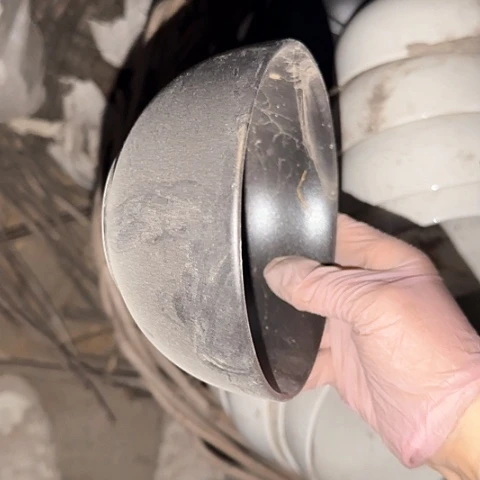 瓷片国营厂库存微瑕14厘米