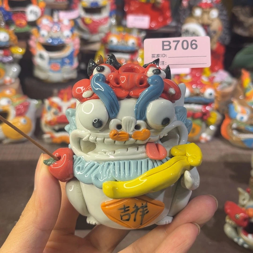 泥塑纯手工茶宠摆件