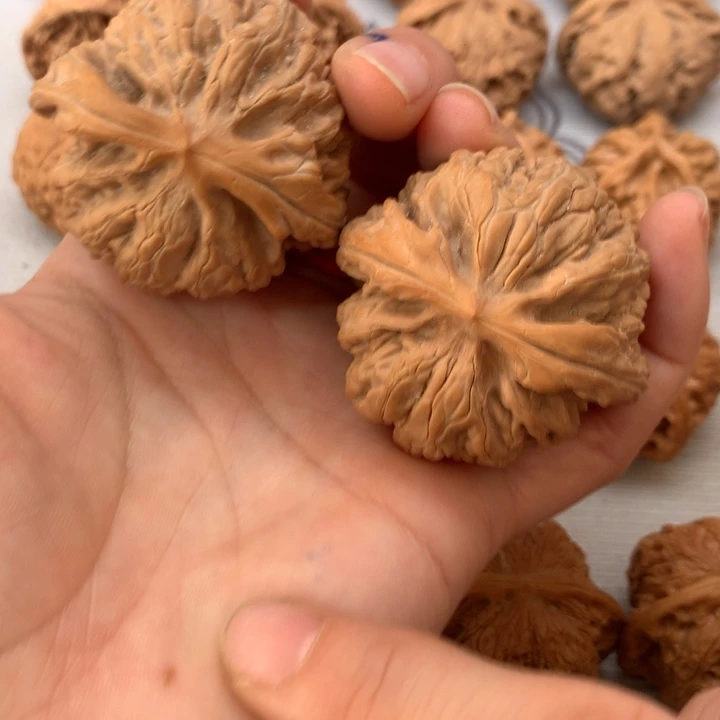 把件文玩核桃红锦鲤46