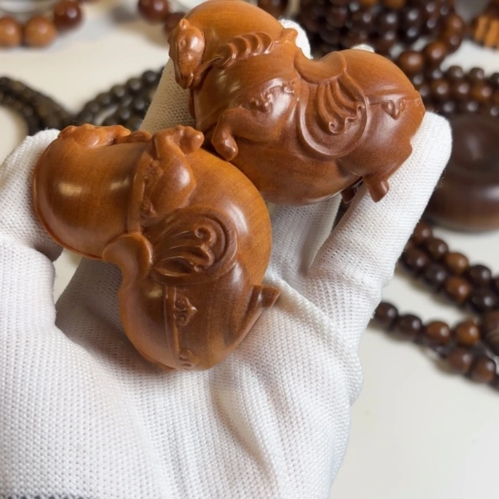 荒***茂檀香木老山檀红肉马上有钱奶香奶甜