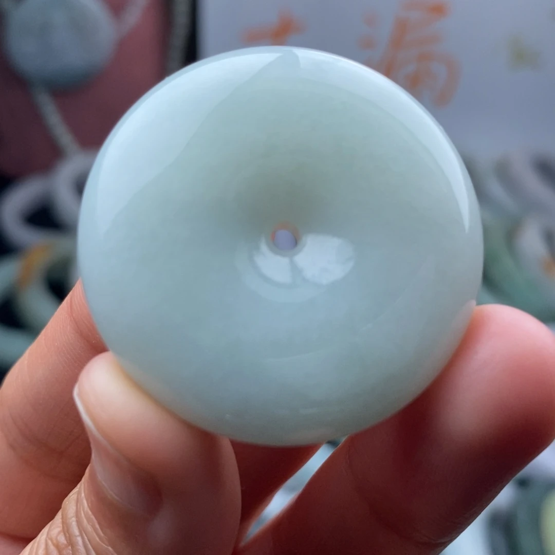 翡翠颈饰未镶嵌挂件