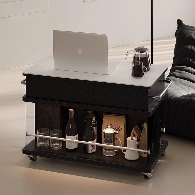 2025新款可升降茶几创意家用多功能沙发边几简约小户型床边柜客厅