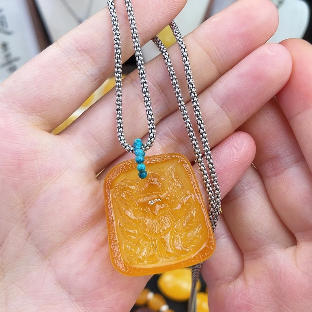 琥珀未镶嵌珠宝奇石