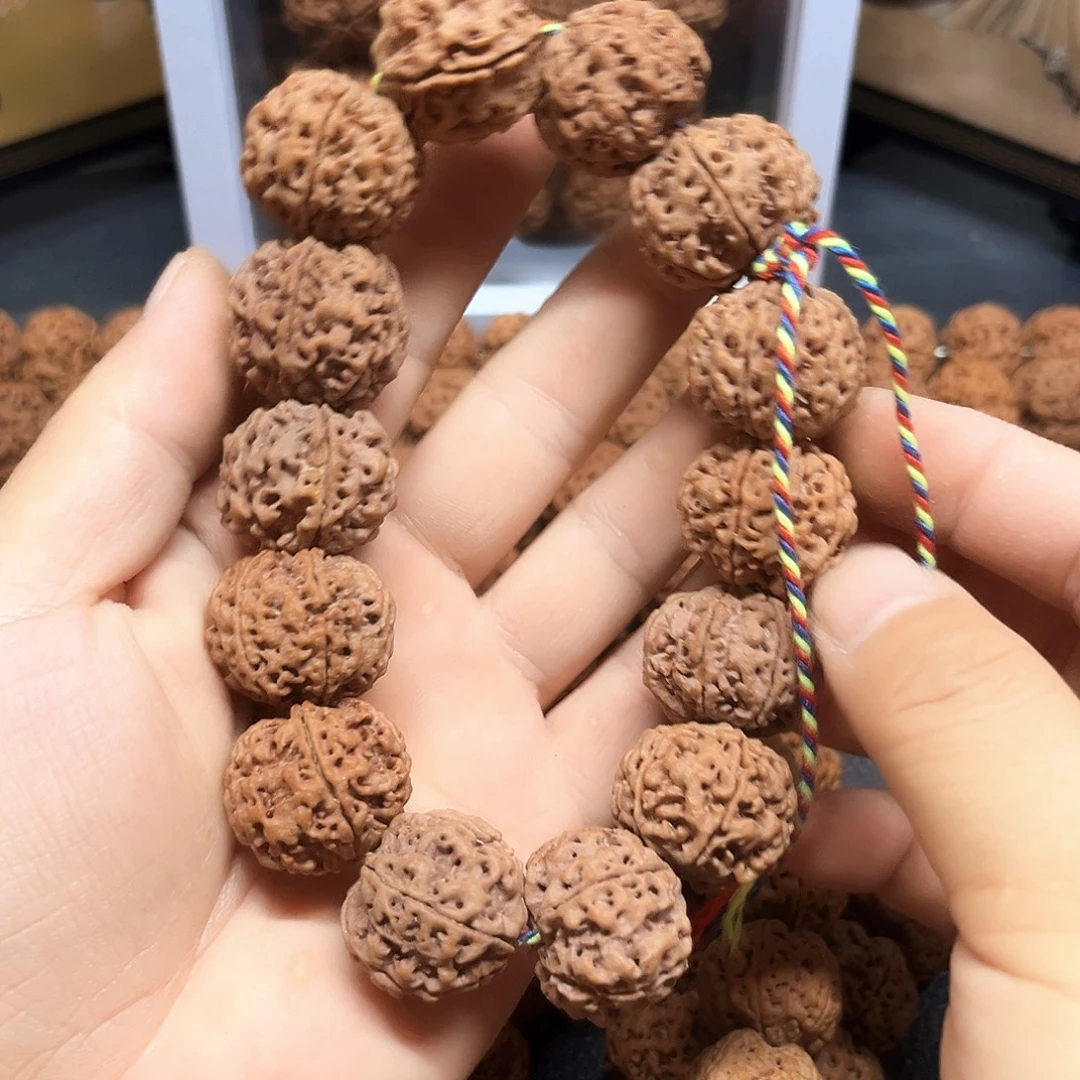 金刚菩提手串六瓣雪花原生态籽