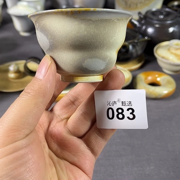 沁庐柴窑古法柴烧全手工茶具