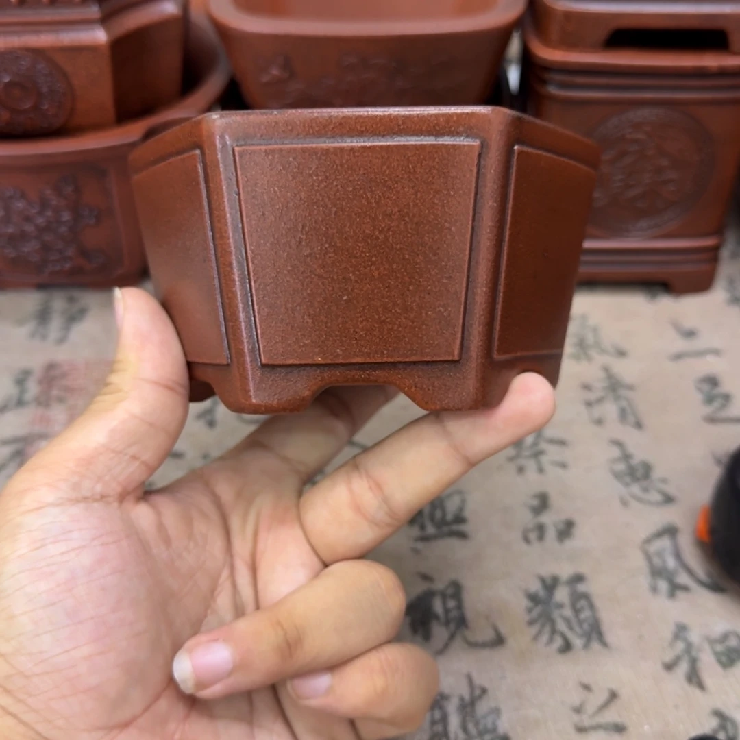 花盆紫砂10x5.5内经紫砂花盆
