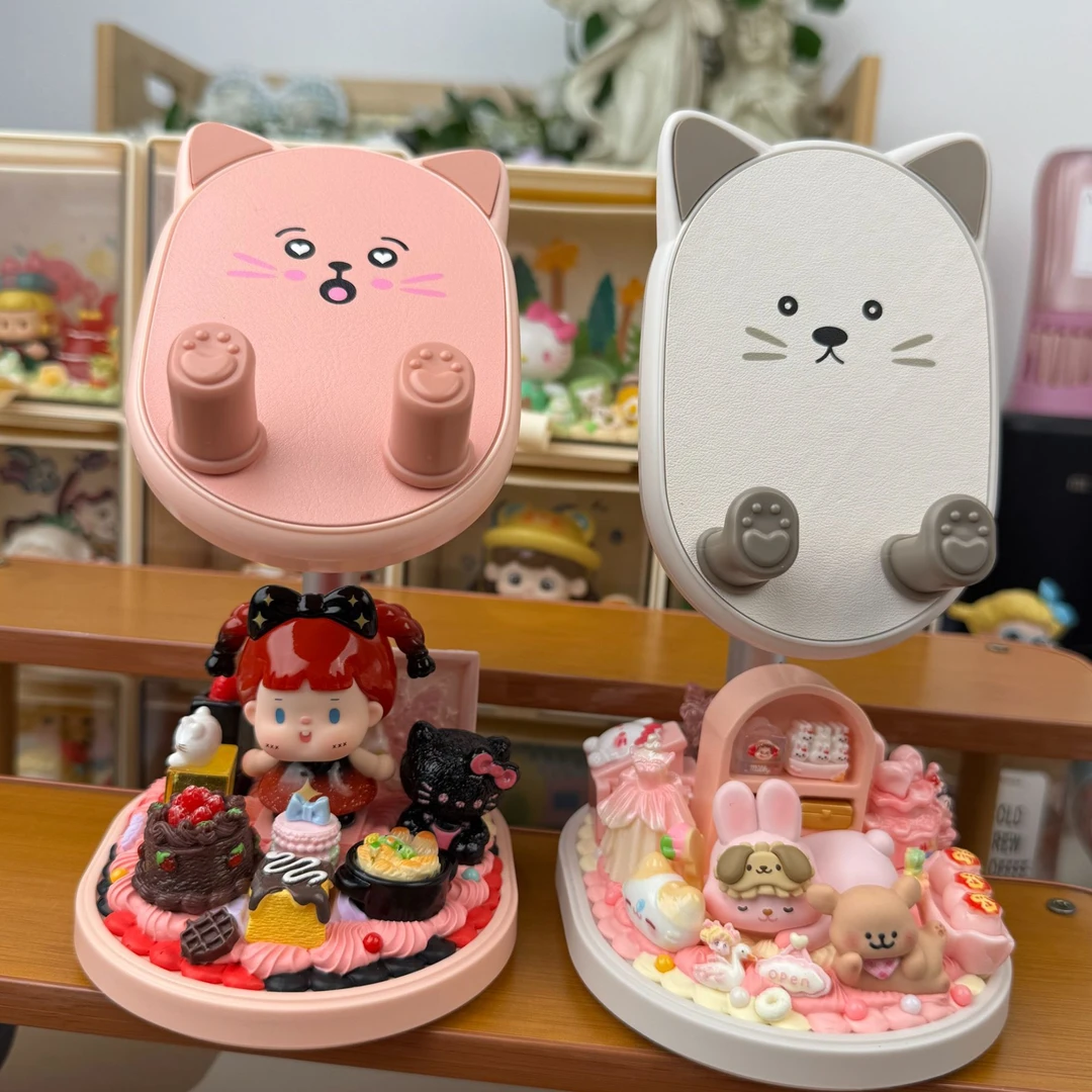 【预售手机支架】菜狗潮玩创意DIY手工奶油胶 默认微瑕 介意慎拍