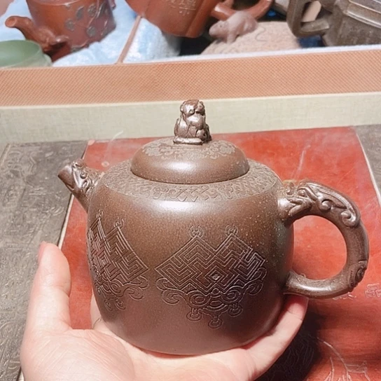 茶壶紫砂宜兴紫砂全手工制作