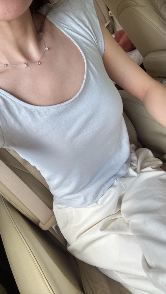 在韩_夏季新款STATEMENT小飞袖正品代购