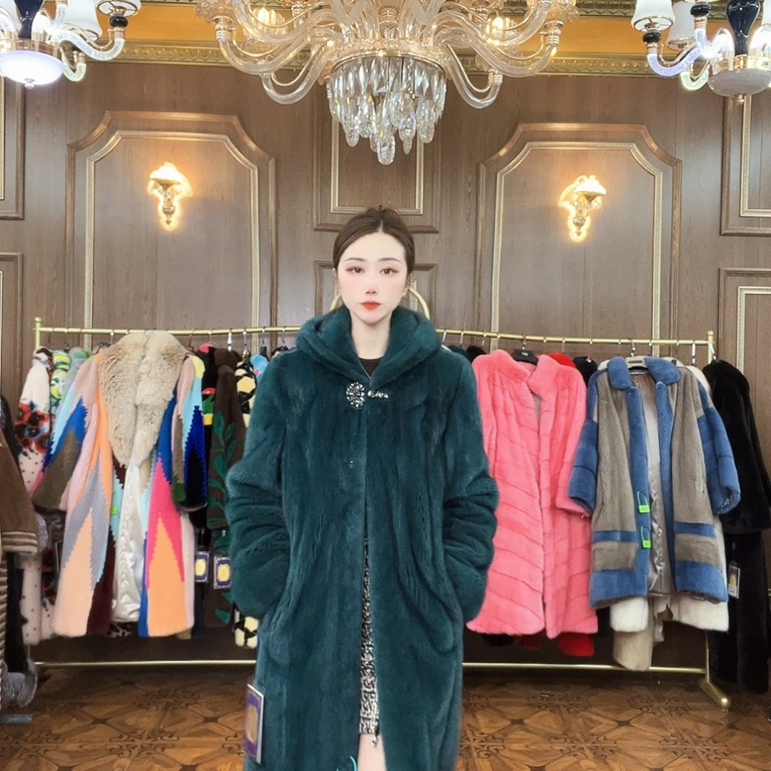 貂皮大衣时尚潮流