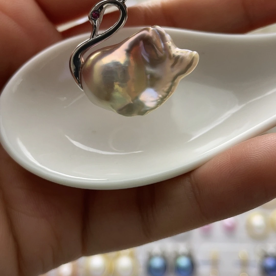 未镶嵌天然珍珠淡水珍珠