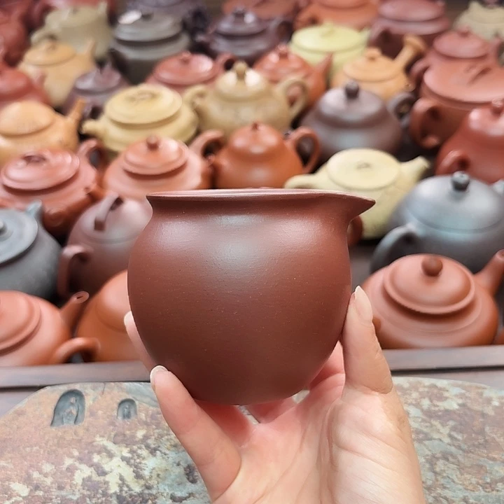 茶壶紫砂底槽清公道杯